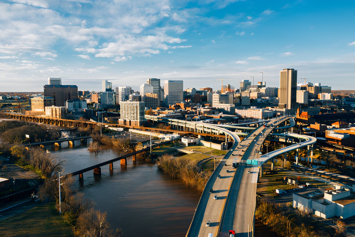 virginia times continuous flow intersection 2014